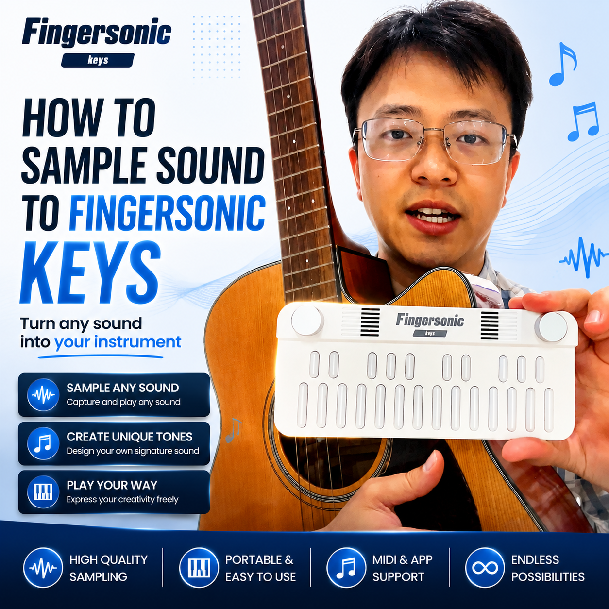 How to Sample Custom Sounds to Fingersonic Keys — A Step-by-Step Guide