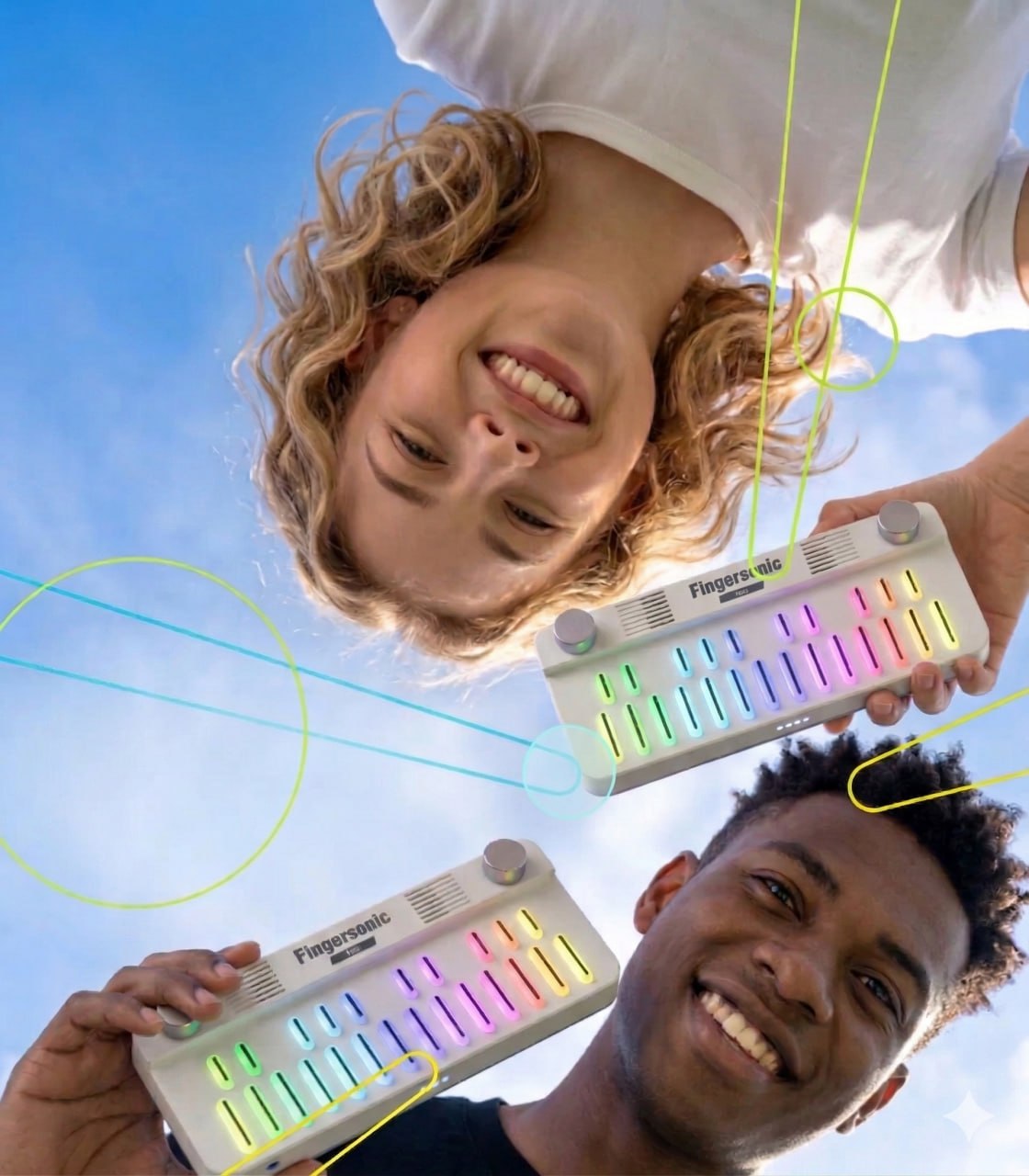 Fingersonic Keys: The Most Practical MIDI Keyboard for Outdoor Music Making